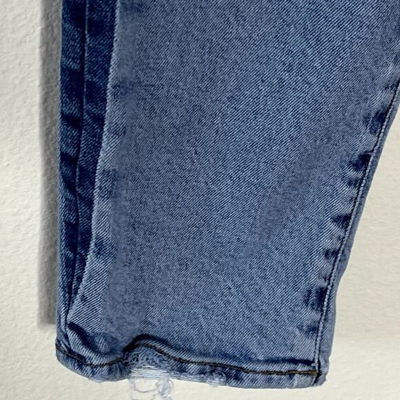 AGOLDE SWERVE TONI MID RISE LIGHT BLUE WOMENS‎ JEAN SIZE 31 - Picture 7 of 10